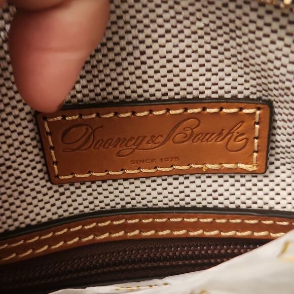 Dooney & Bourke Darcy Satchel Bag in Burnt Orange NWT - Picture 12 of 12